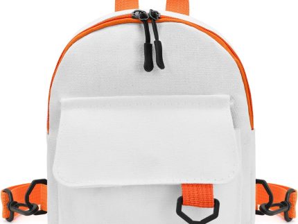 Women Mini Backpack, Canvas Cute Mini Backpacks Small Backpacks for Women and Girls, Stylish Womens Backpack (white)