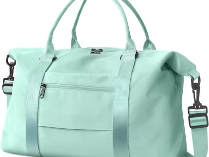 Travel Duffle Bag, Waterproof Weekender Bag Carry On Tote Bags for Women, Travel Essentials Sport Gym Bag for Men, Hospital Bag for Labor and Delivery, Overnight Bag Luggage Bag with Trolley Sleeve