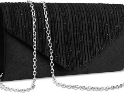 Clutch Purses for Women Evening Bag Formal Rhinestone Handbags for Wedding Party Cocktail Prom Dinner